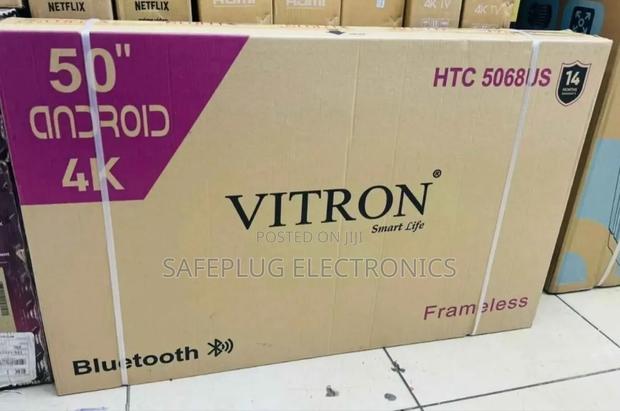 Vitron 50" Inch Smart Android Uhd Frameless Tv,Bluetooth - main view
