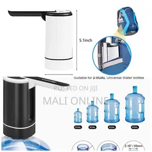 Portable Water Bottle Pump For Campingor Family And Office.