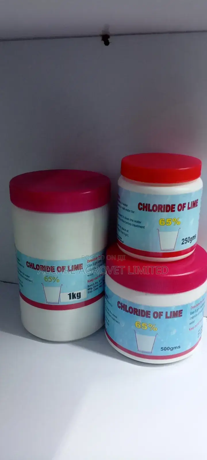 Chloride of Lime 250G, 500G and 1kg