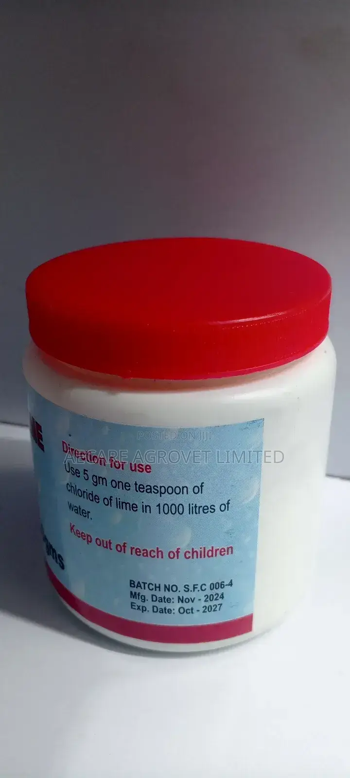 Chloride of Lime 250G, 500G and 1kg