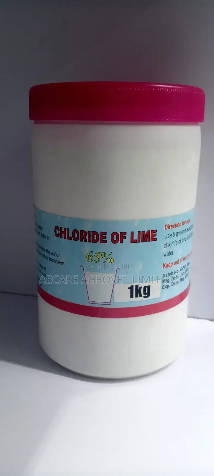 Chloride of Lime 250G, 500G and 1kg