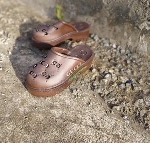 Triple Sole Gucci Slides