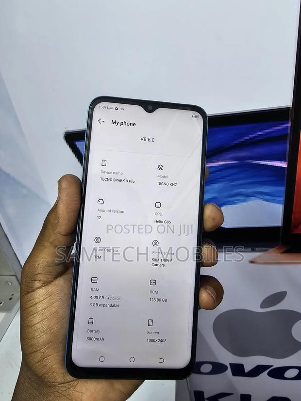 Tecno Spark 9 Pro 128 GB Blue - thumbnail 4