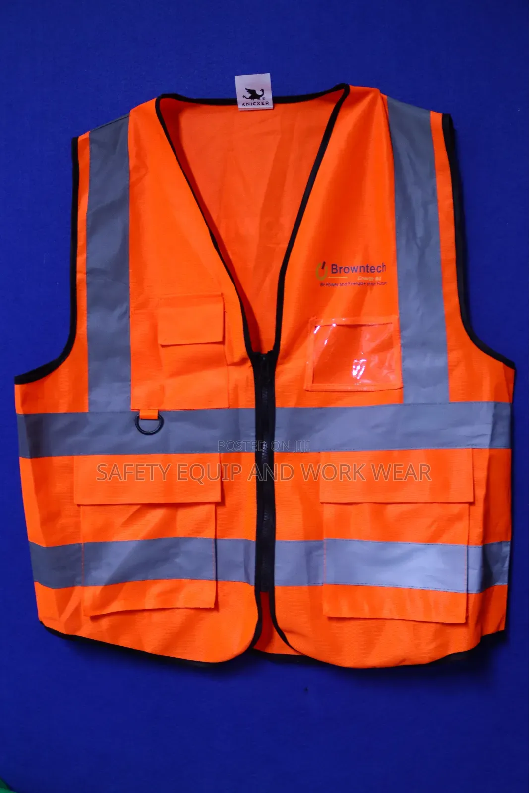 Branded Zipped Reflector 120gsm