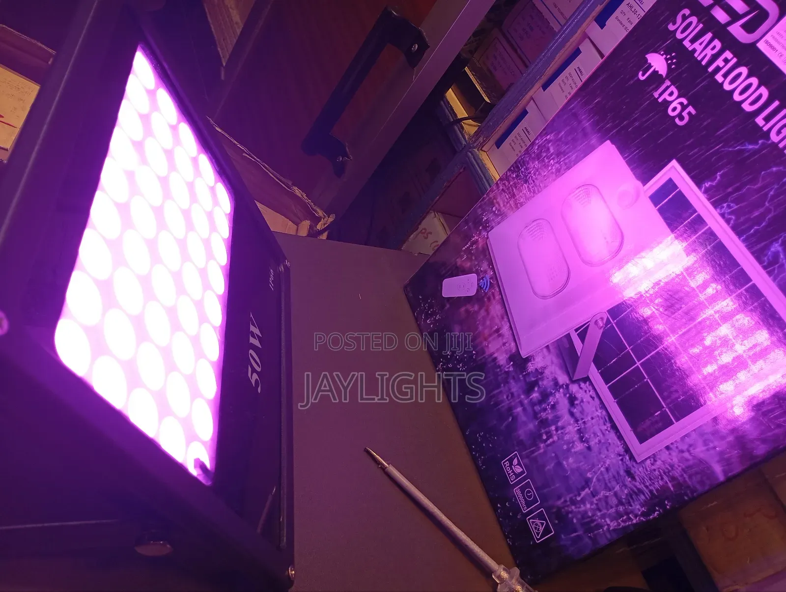 Remote Control Smart RGB Led Floodlight 50W