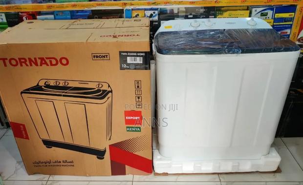 Tornado 10kgs ~ Twin Tub Wash and Spin Top Load Washer - main view