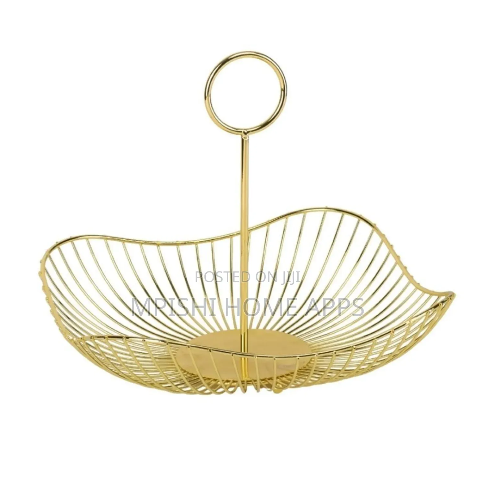 Detachable Metallic Mesh Fruits Basket