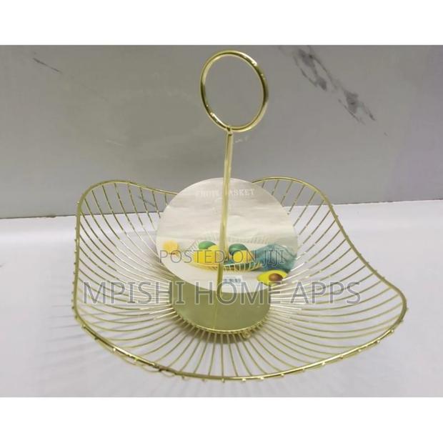 Detachable Metallic Mesh Fruits Basket - thumbnail 3
