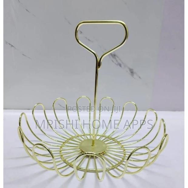 Detachable Metallic Mesh Fruits Basket - thumbnail 4