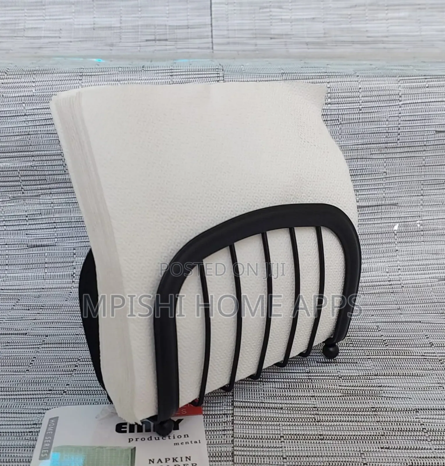 Metallic Serviet Holder