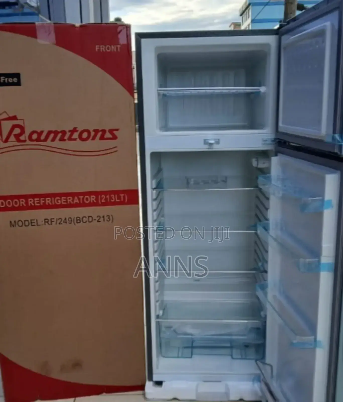 Ramtons RF/249 ~ 213litres Double Door Refrigerator