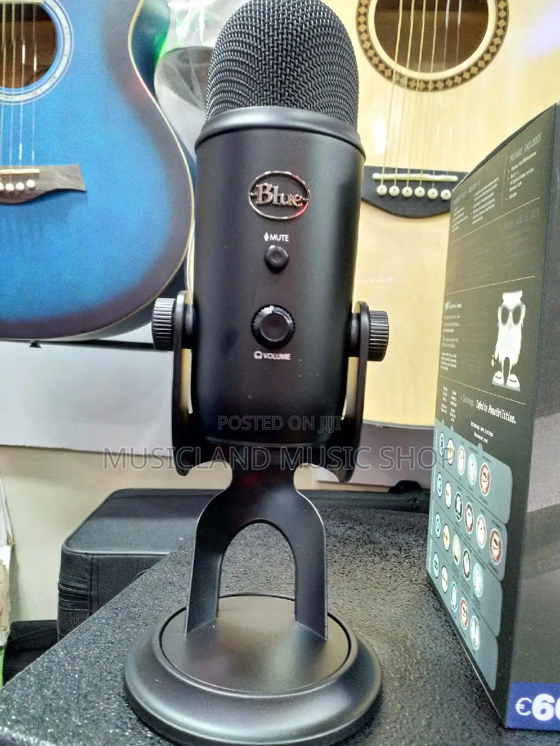 Blue Yeti USB Mic For Recording And Streaming On PC And Mac,