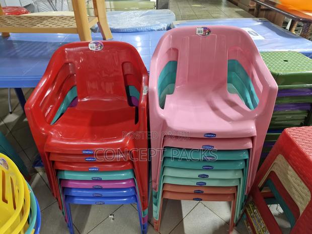 Kenpoly Plastic Kindergarten Strong Children's Chairs. - main view