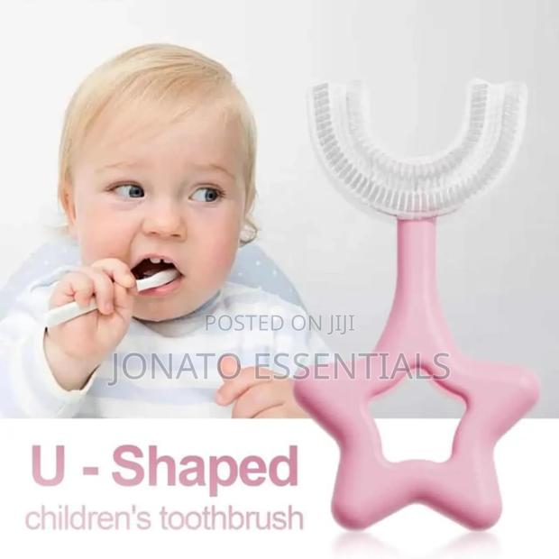 U-Shaped Kids Toothbrush - main view