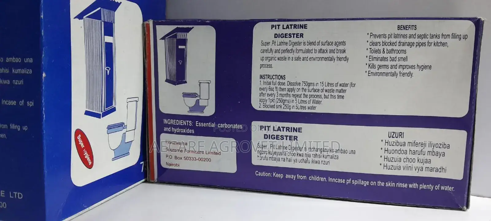 Super-Pit Digester 250G and 750G