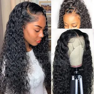 Deep Wave Human Lace Front Wigs for Women Water Wave Wig