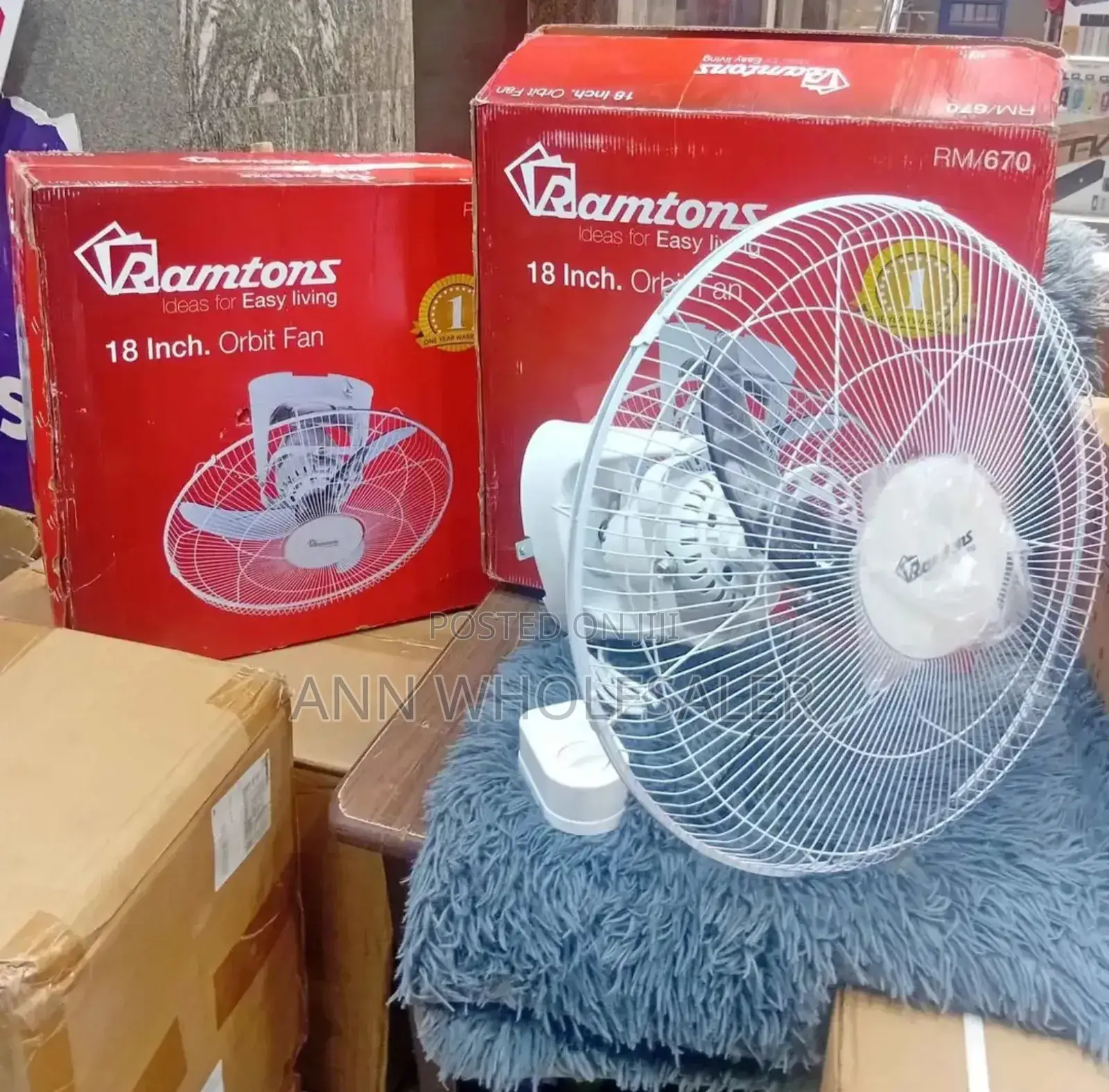 New Fan-Rm-670-Ramtons-18-Inches-Orbits-Fan