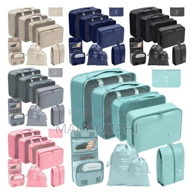 *9pcs Luggage Travel Organizers for Suitcase.