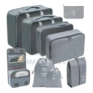 *9pcs Luggage Travel Organizers for Suitcase.