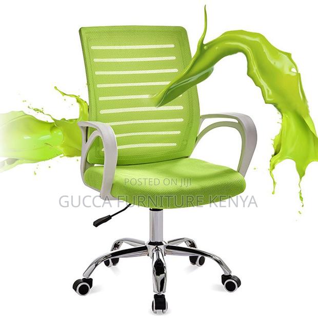Office Chairs:Durable Strong Mesh Office Study Chair - thumbnail 2