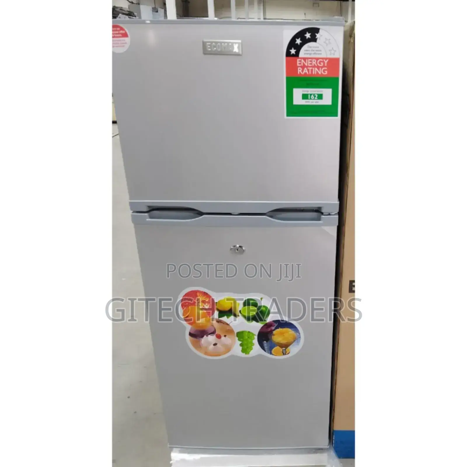 Ecomax 118 Litres Double Door Refrigerator