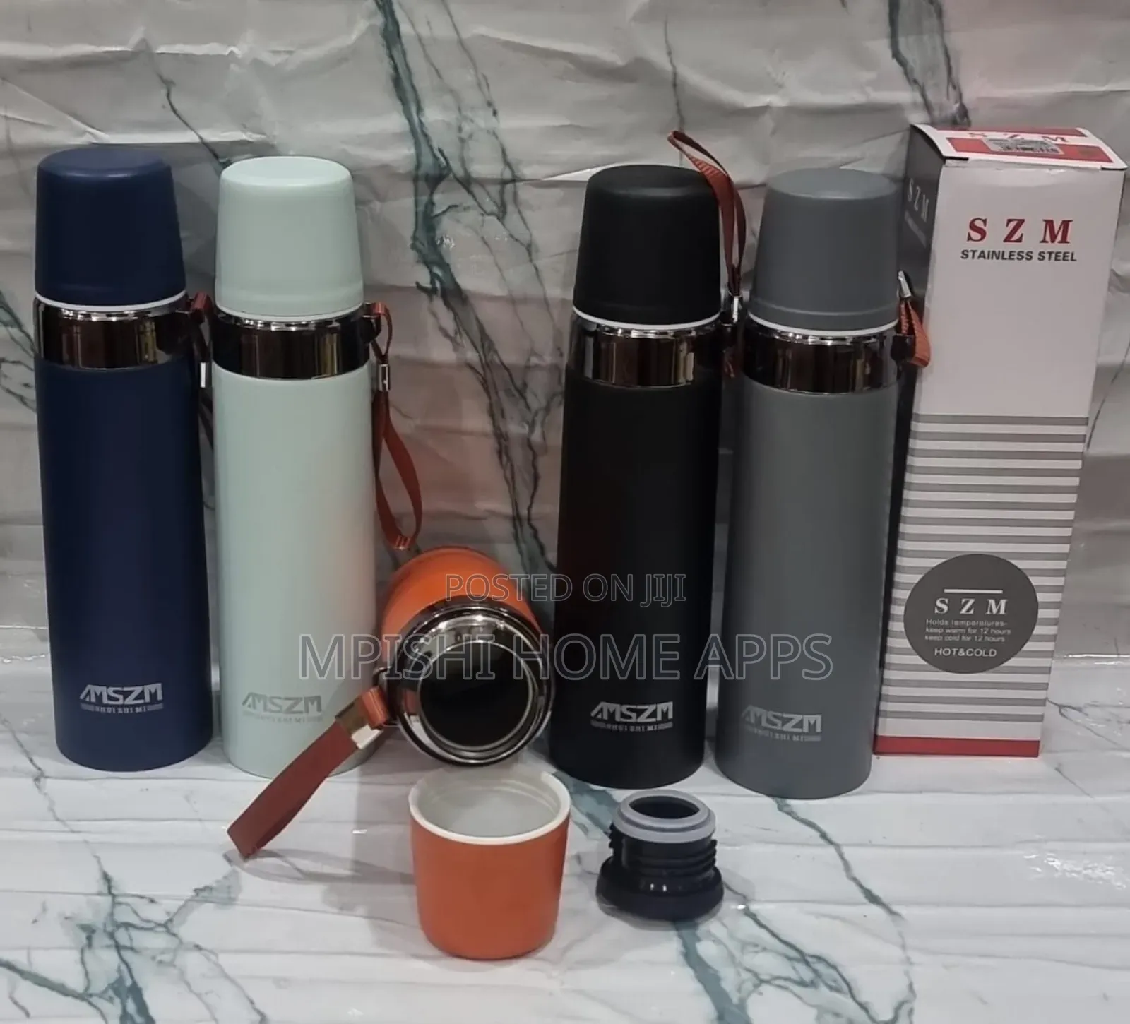 Double Wall Stainless Steel Thermocup 750ml