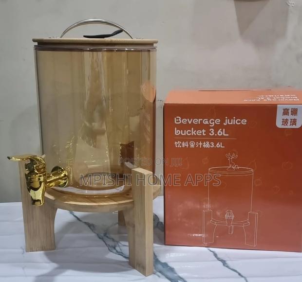 3.6L Glass Beverage Juice Dispenser