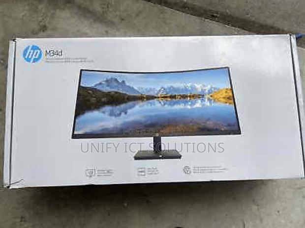 HP M34d 34 Inch WQHD Curved Monitor