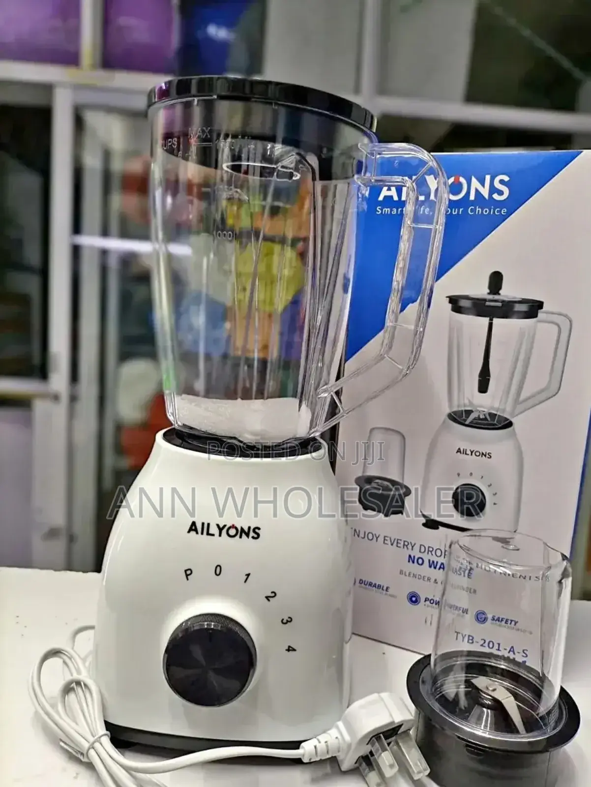 Blender-Ailyons-Strong-2in1-Blender-and-Grinder