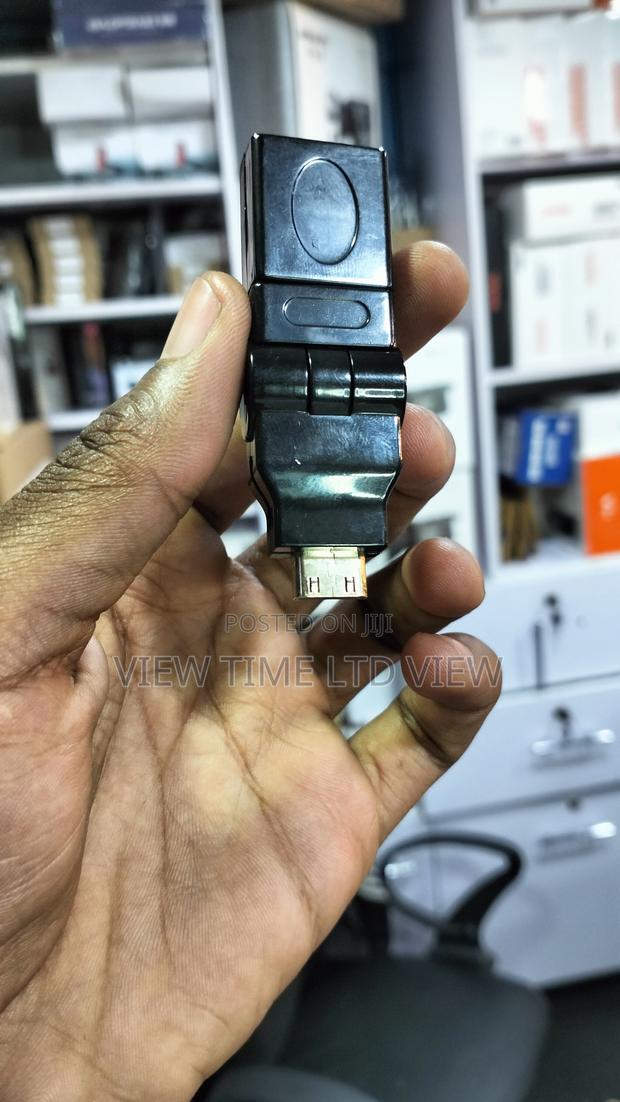 Swivel Angle Mini HDMI to HDMI Adapter - thumbnail 2