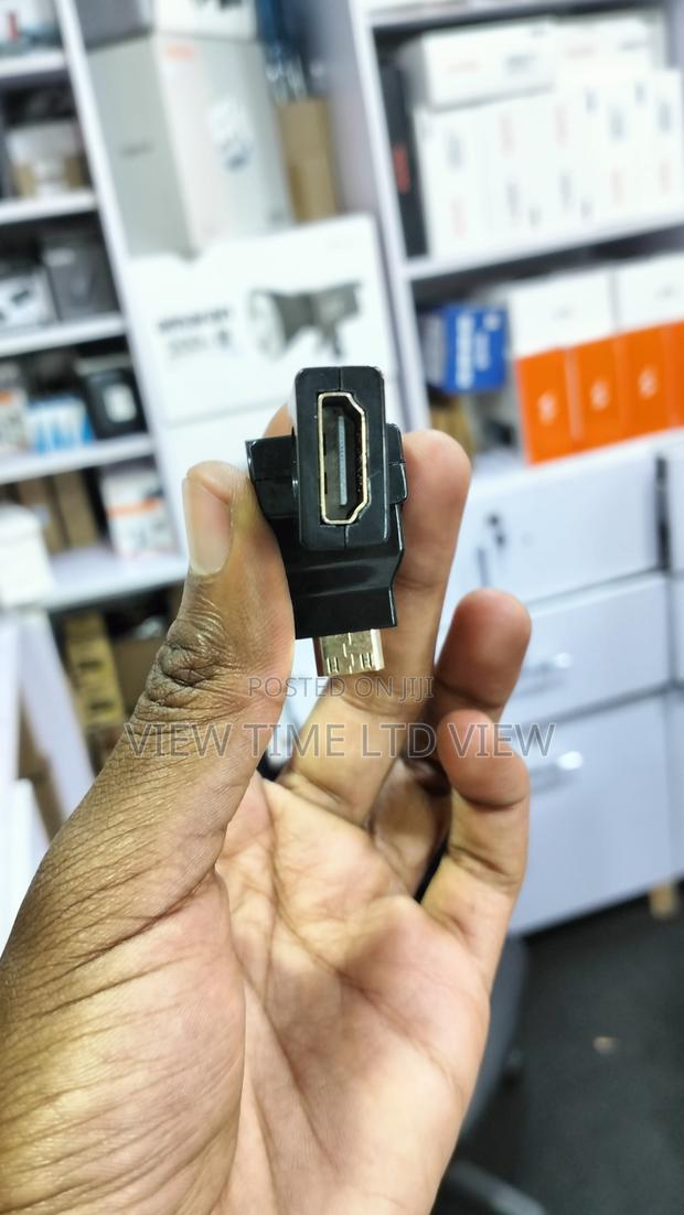 Swivel Angle Mini HDMI to HDMI Adapter - thumbnail 3