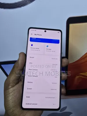 Tecno Camon 20 256 GB Silver