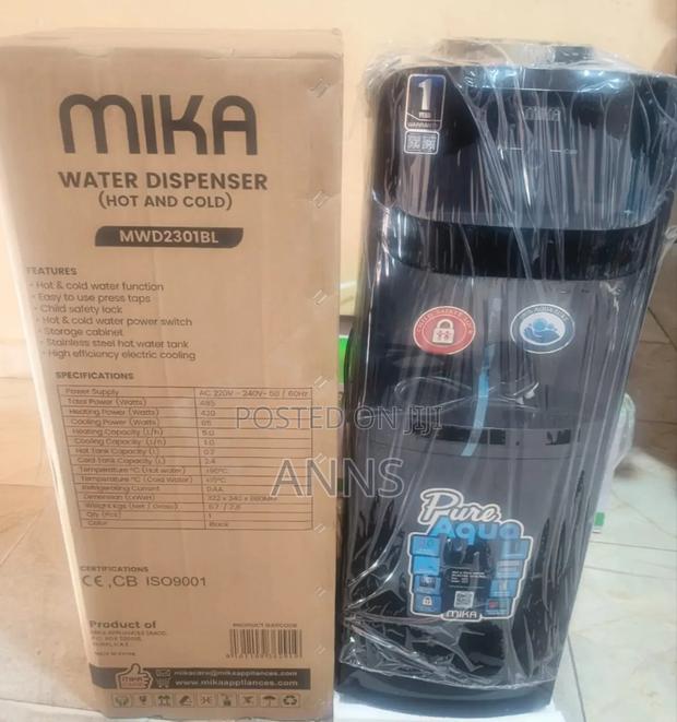 Mika 2 Tap~ Hot Cold Dispenser