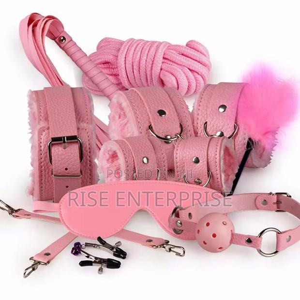 Pink Fetish Bondage Set - main view
