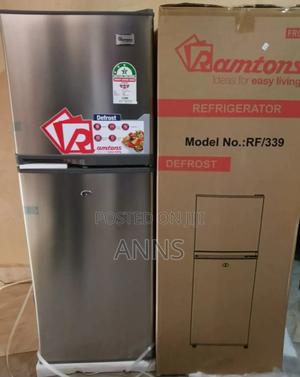 Ramtons 138litres ~ Dark Grey Double Door Fridge - thumbnail 2