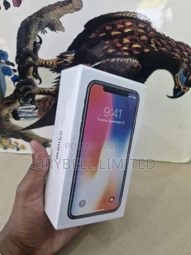 New Apple iPhone X 256 GB Gray - thumbnail 3