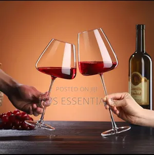 2pc Long Stem Large Wine Glasses (600ml)