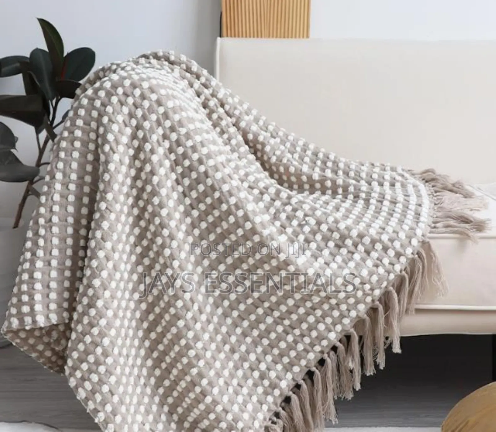 Knitted Throw Blanket