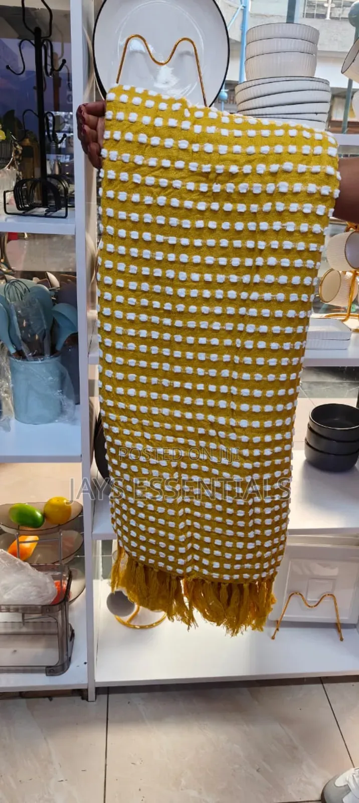 Knitted Throw Blanket