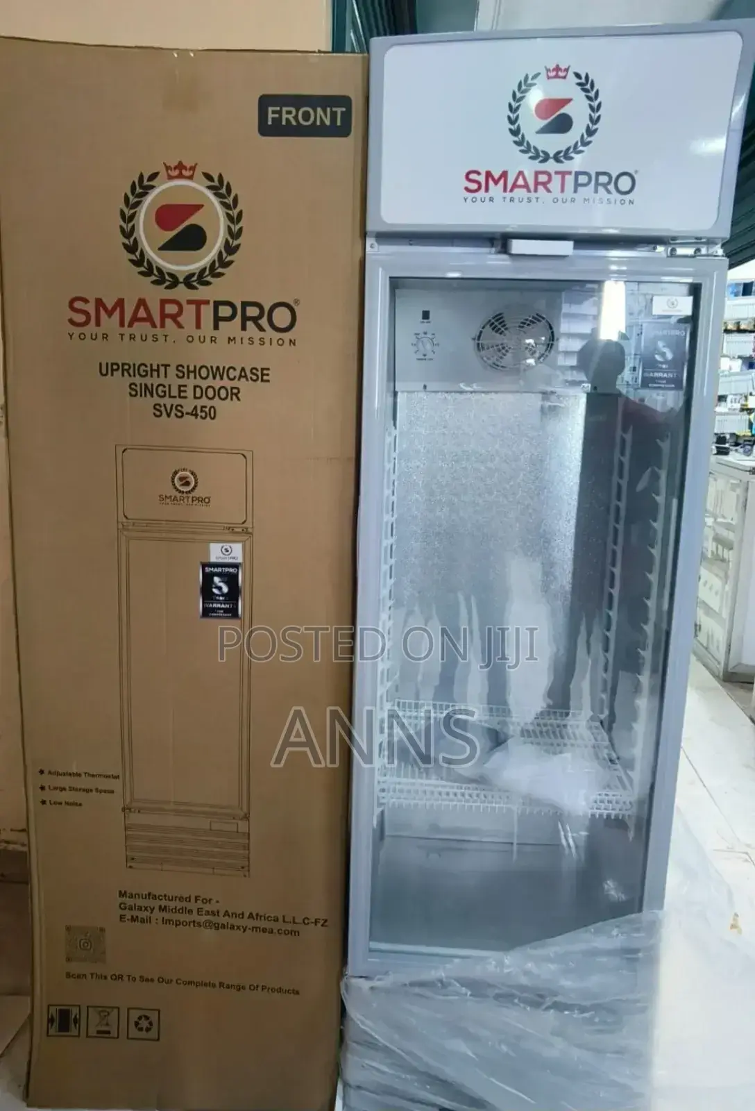 Smart Pro 330 Litres SVS-450 Showcase Display Refrigerato