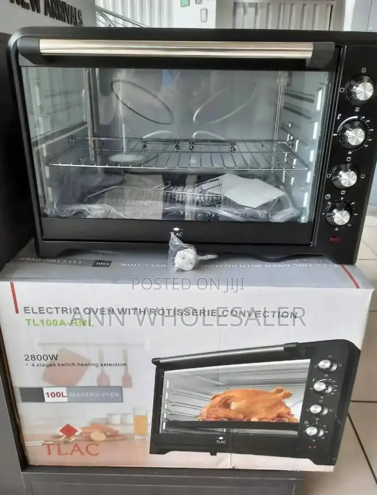 Tlac-100litres-Electric-Oven-2800watts-With-Rotisserie