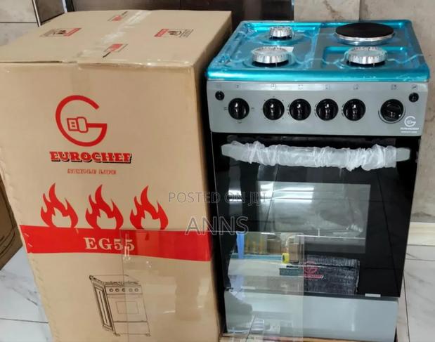 Eurochef Standing 3gas+1 Electric 50×55 Cooker