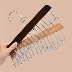 Wooden Plank 8 Hook Hanger -Pa