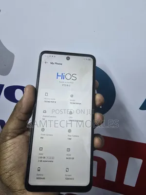 Tecno Pop 8 64 GB Gray