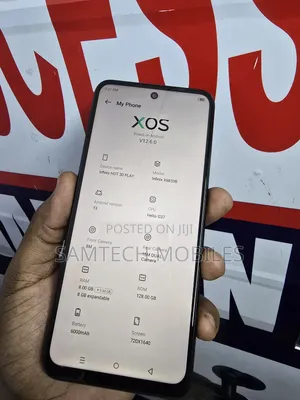 Infinix Hot 30 Play 128 GB Black