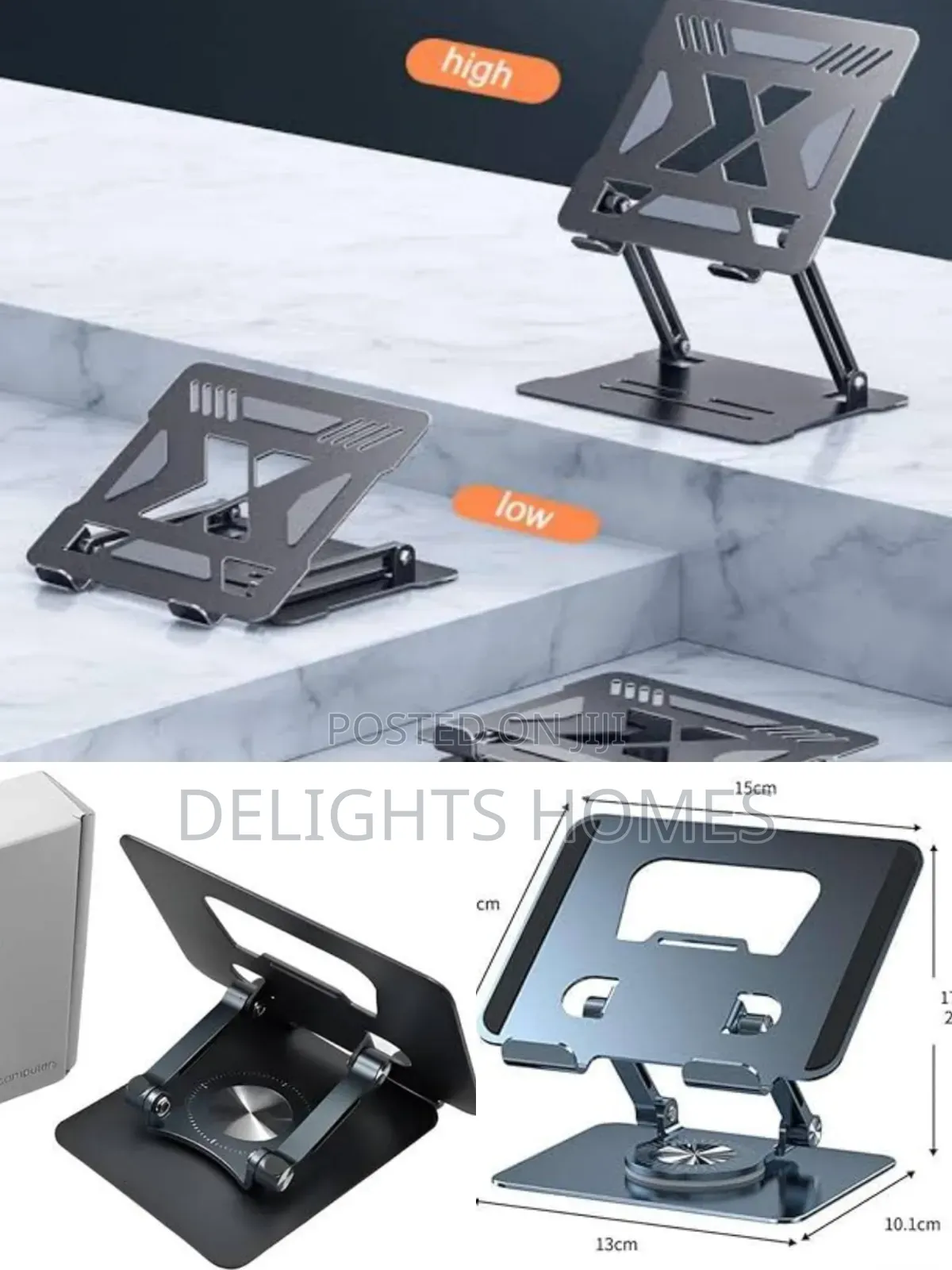 Aluminium 3600 Rotary Folding Support Bracket-Pa