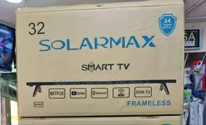 Solarmax 32" Smart Android TV Frameless TV Inbuilt Decoder.