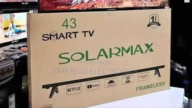 Solarmax 43"Inch Frameless Smart Android TV, BLUETOOTH - main view