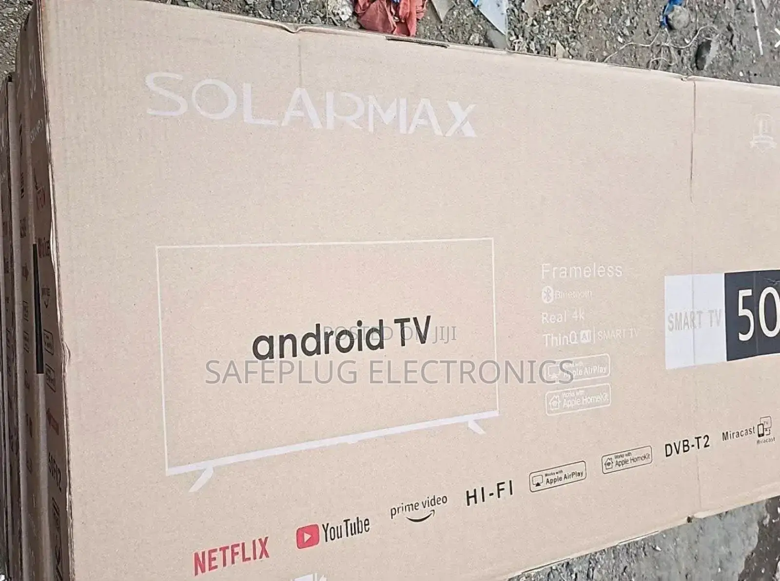 Solarmax 50inches Smart Tv.