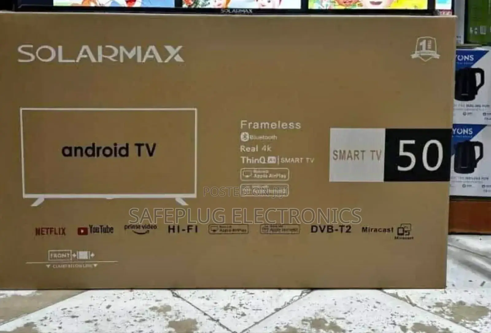 50inches Solarmax Smart Android Tv.